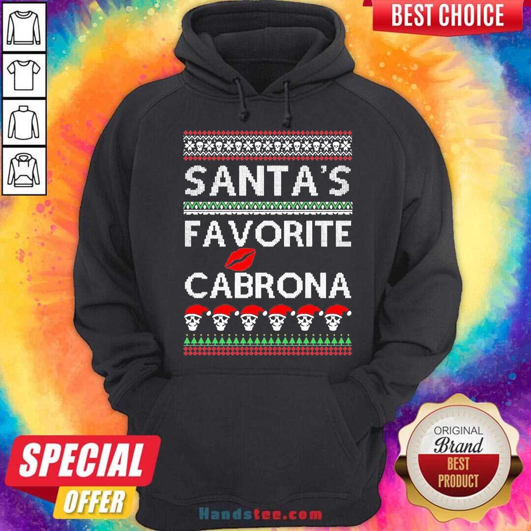 Good Santas Favorite Cabrona Og Navidad Ugly Christmas Shirt