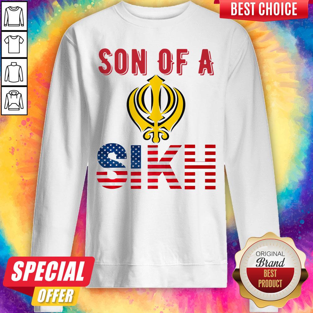 Good Son Of A Sikh Proud American Sikh Shirt