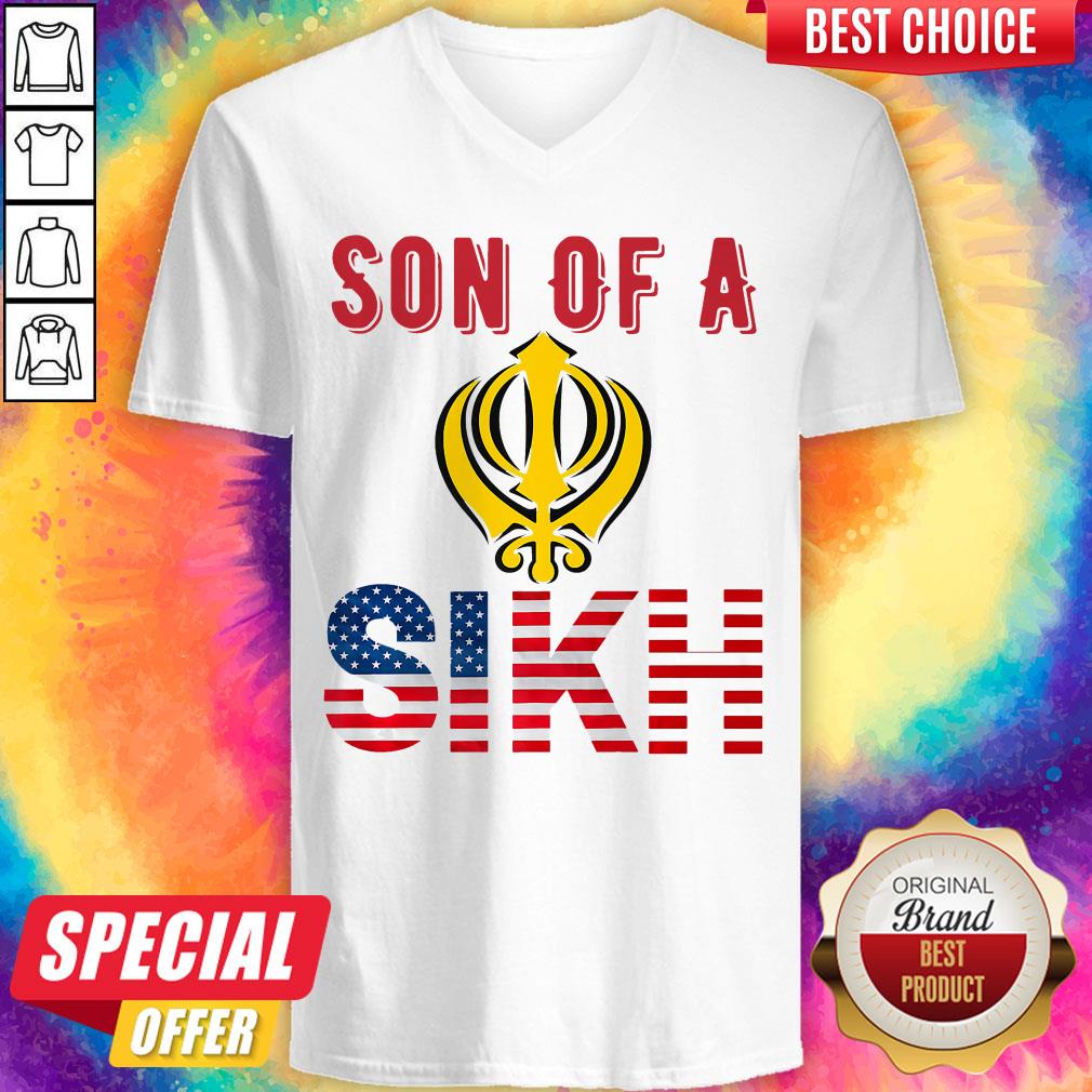 Good Son Of A Sikh Proud American Sikh Shirt