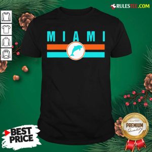 Funny MIA Miami Local Standard MIA Retro Dolphin Miami FL Shirt