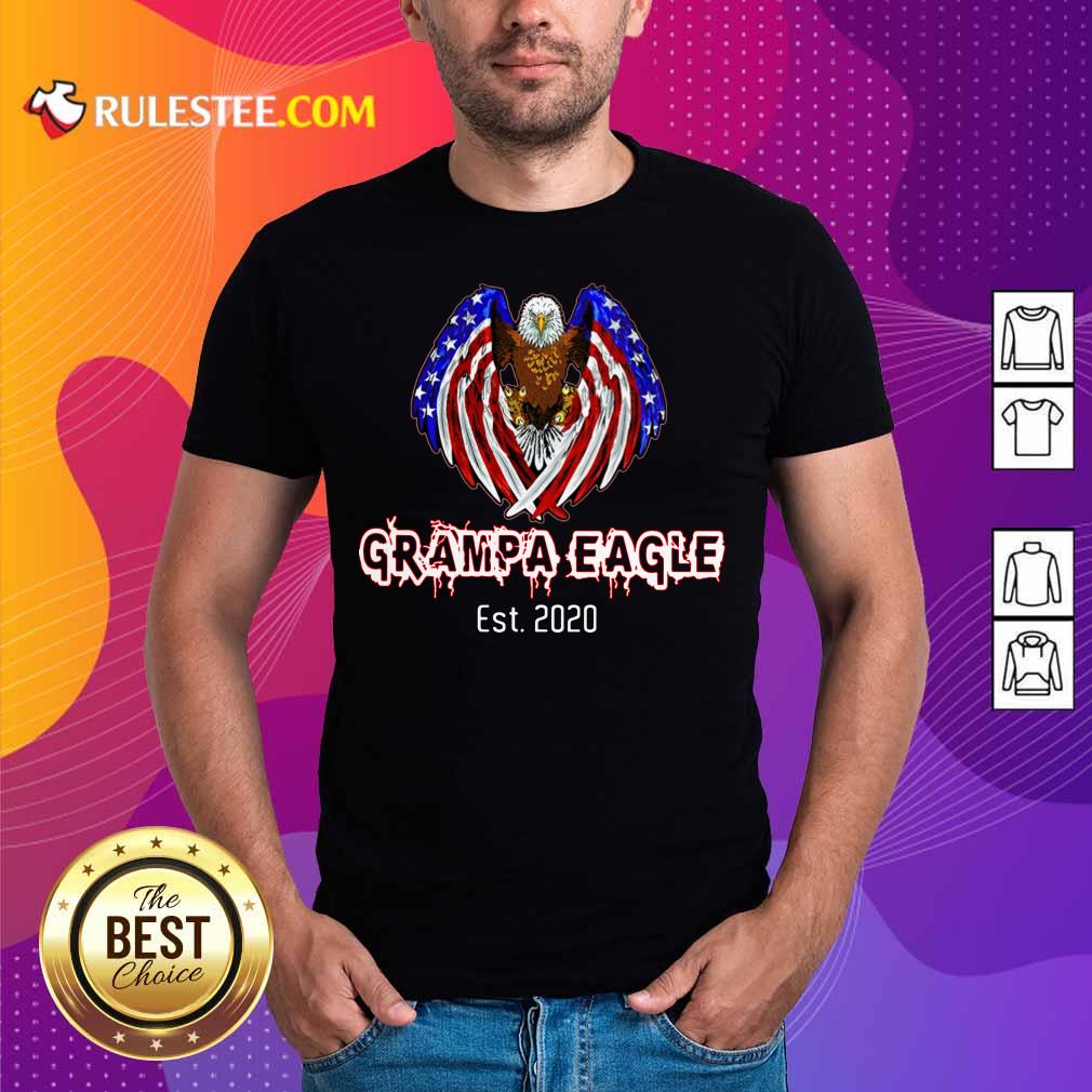 Grampa Eagle American 2020 Shirt