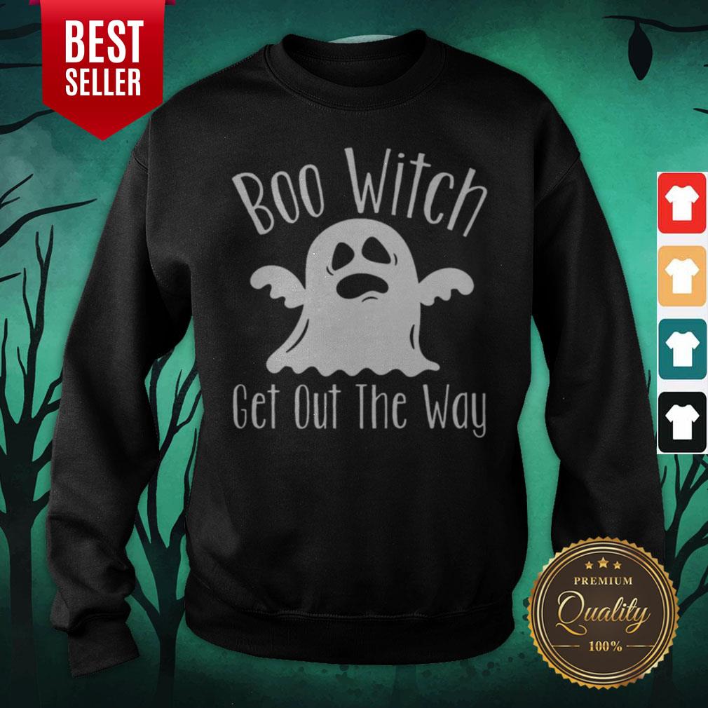 Grateful Boo Witch Ghost Get Out The Way Halloween Shirt