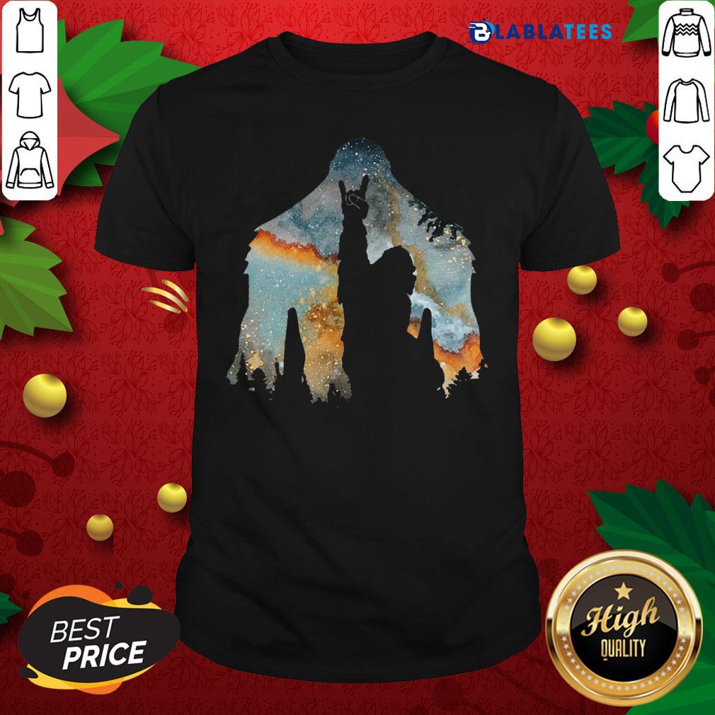 Great Bigfoot Rock And Roll Shirt