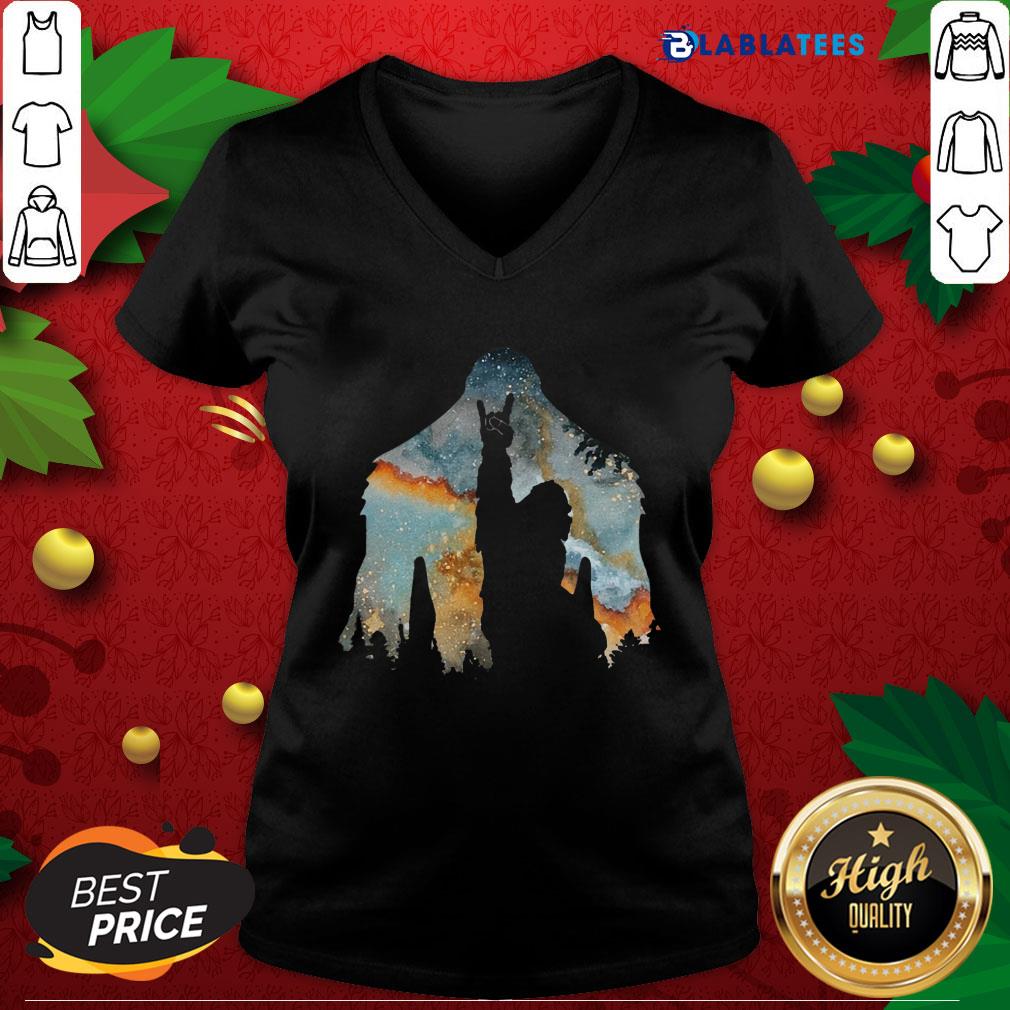 Great Bigfoot Rock And Roll Shirt