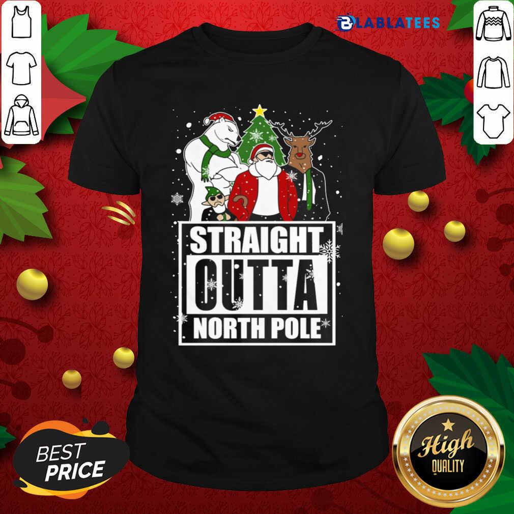 Great Christmas 2020 Straight Outta North Pole Shirt