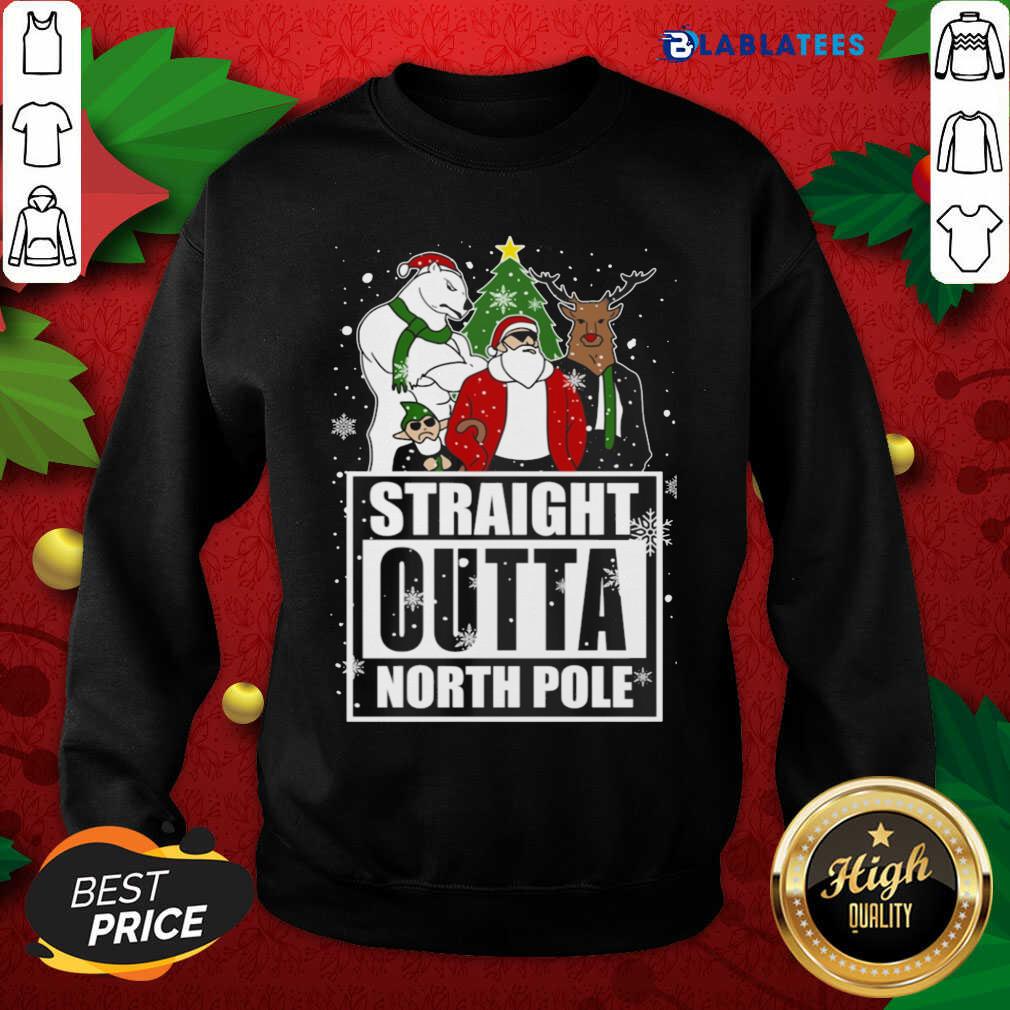 Great Christmas 2020 Straight Outta North Pole Shirt