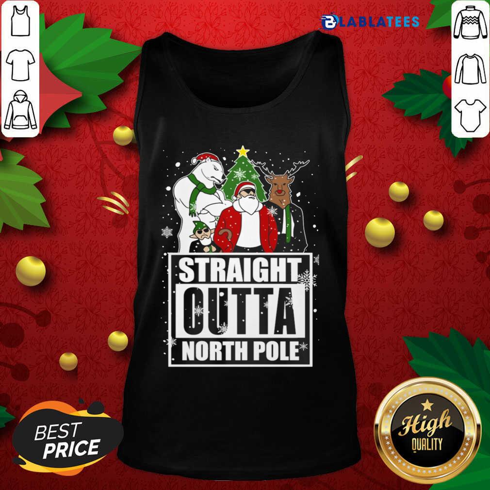 Great Christmas 2020 Straight Outta North Pole Shirt