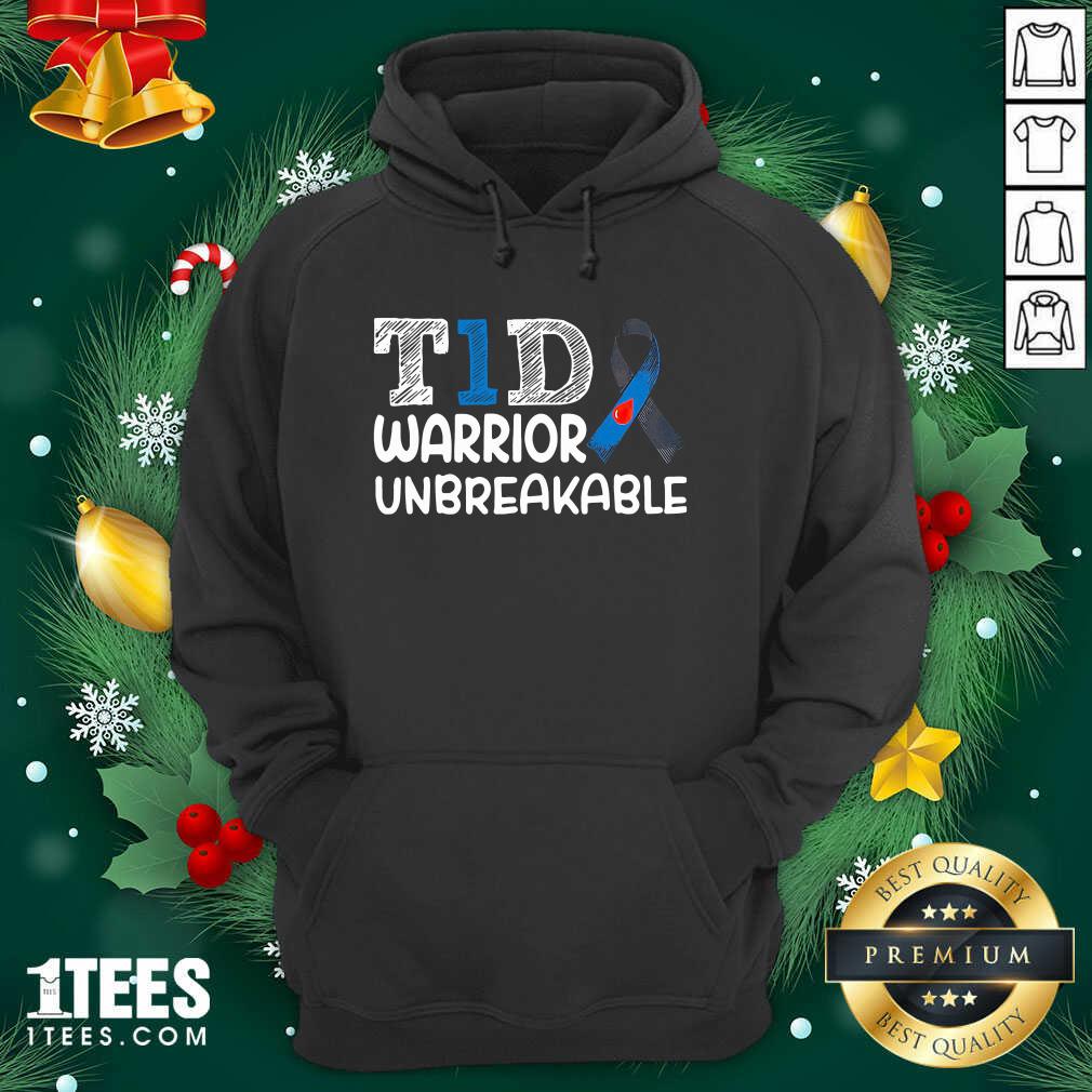 Great Diabetes T1D Warrior Unbreakable Shirt