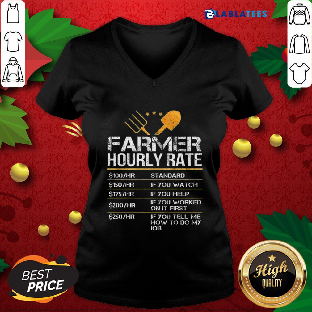 Great Farmer Hourly Rate Shirt