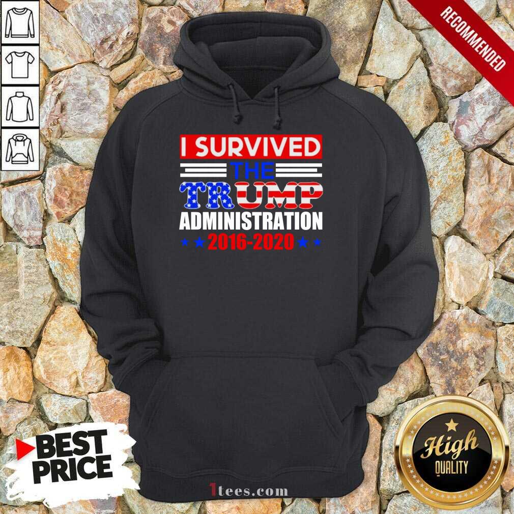 Great I Survived The Trump Administration Shirt
