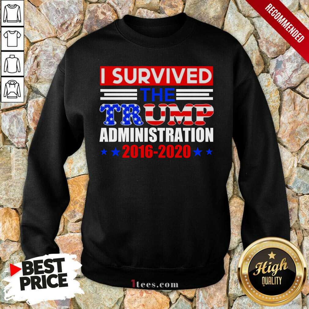 Great I Survived The Trump Administration Shirt