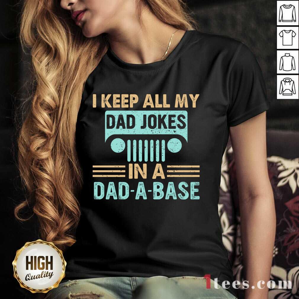 Dad Jokes In A Dad A Base Shirt