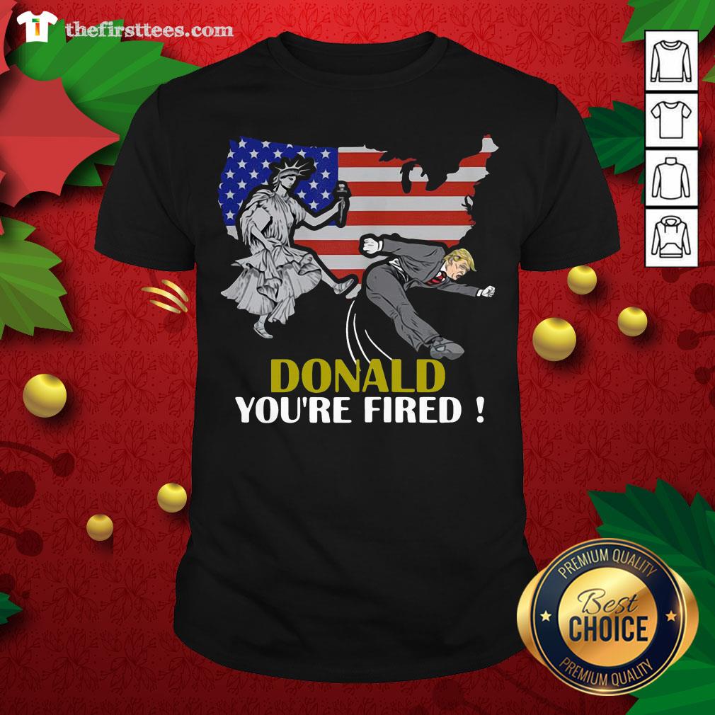 Colorful You’re Fired Trump’s Lost Biden Won 2020 Election President Shirt