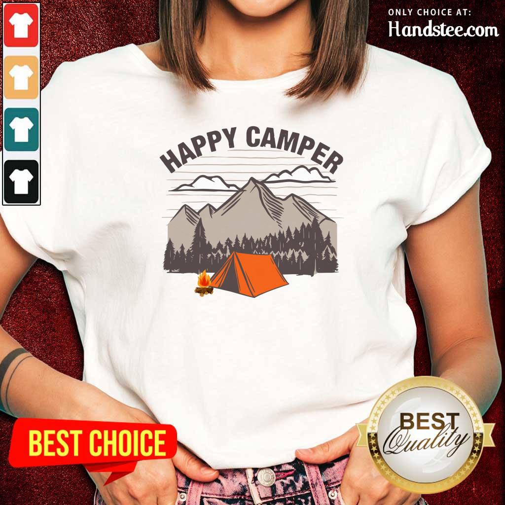Happy Camper Camping Shirt