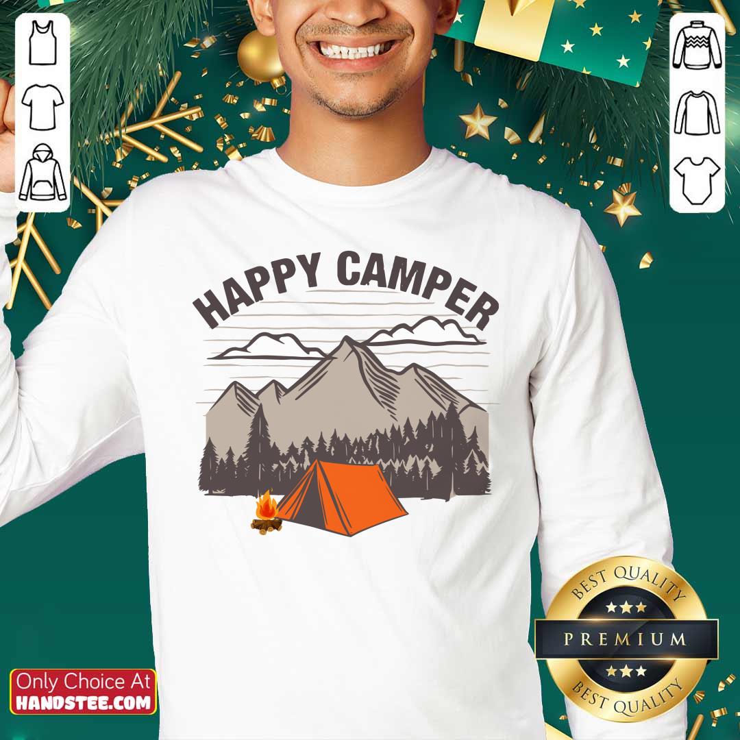 Happy Camper Camping Shirt