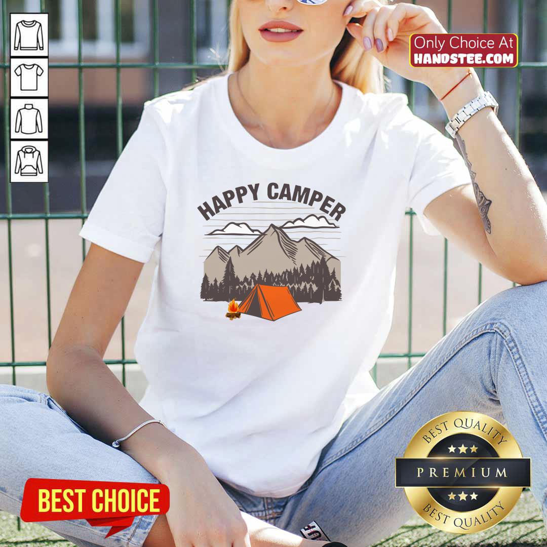 Happy Camper Camping Shirt