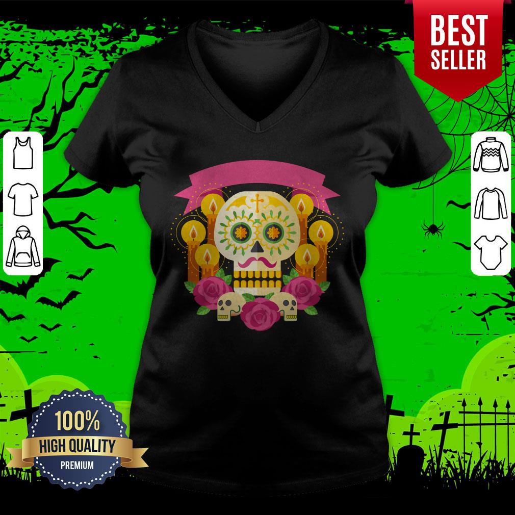 Happy Dia De Los Muertos Day Dead Sugar Skull Shirt