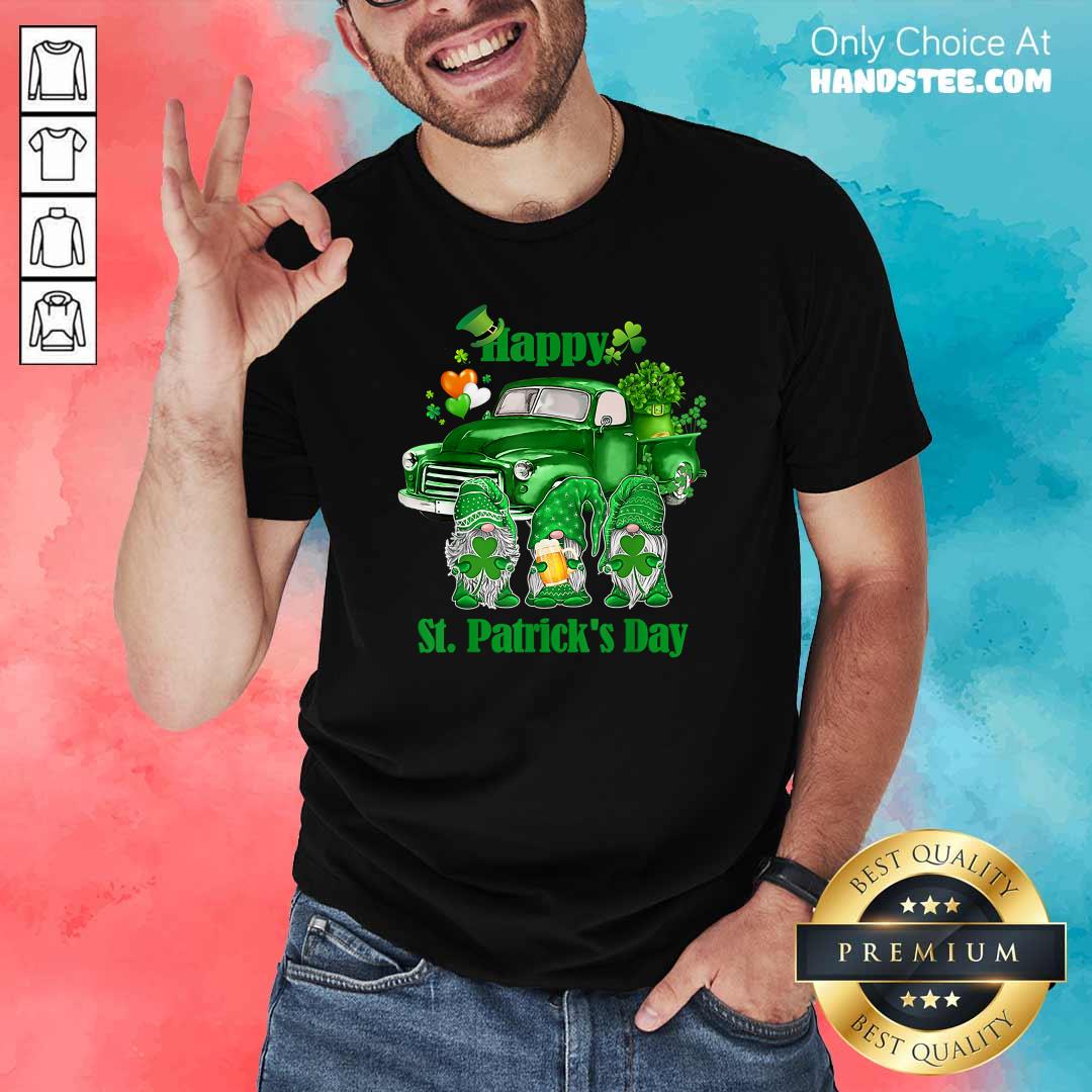 Happy Gnomes 19 St Patricks Day Shirt