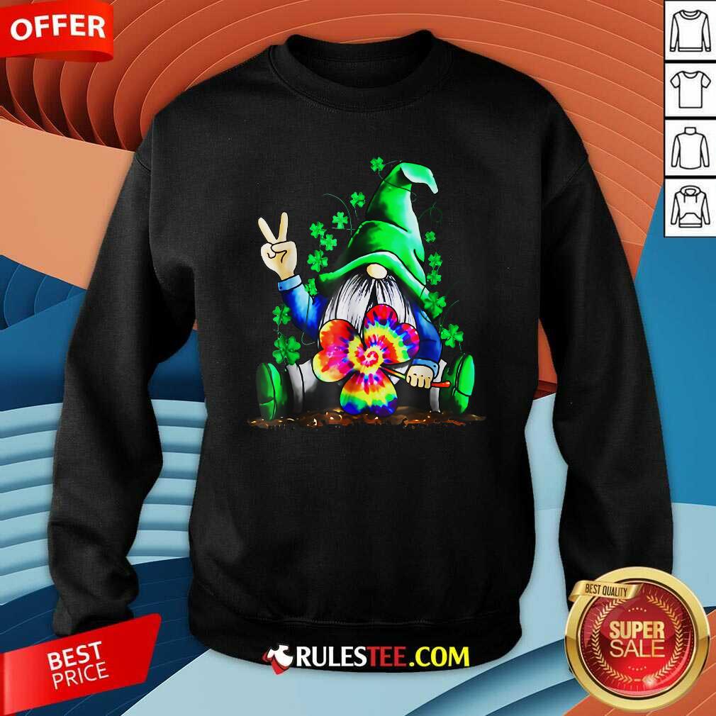 Happy Hippie Gnome Happy Patricks Day Shirt