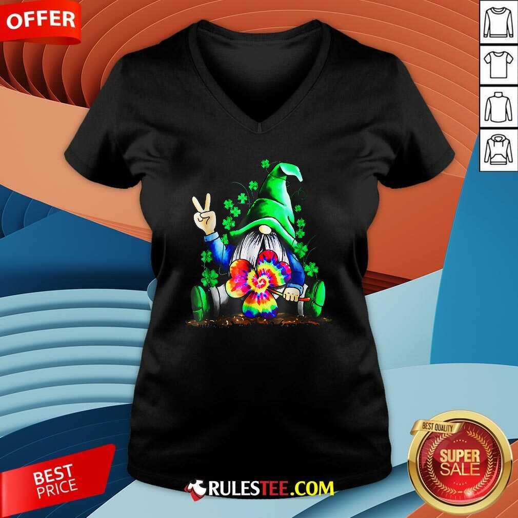 Happy Hippie Gnome Happy Patricks Day Shirt