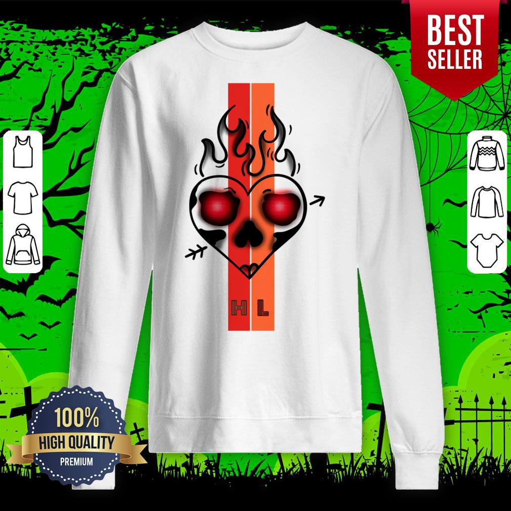 Happy Scary Heart Halloween Day Shirt