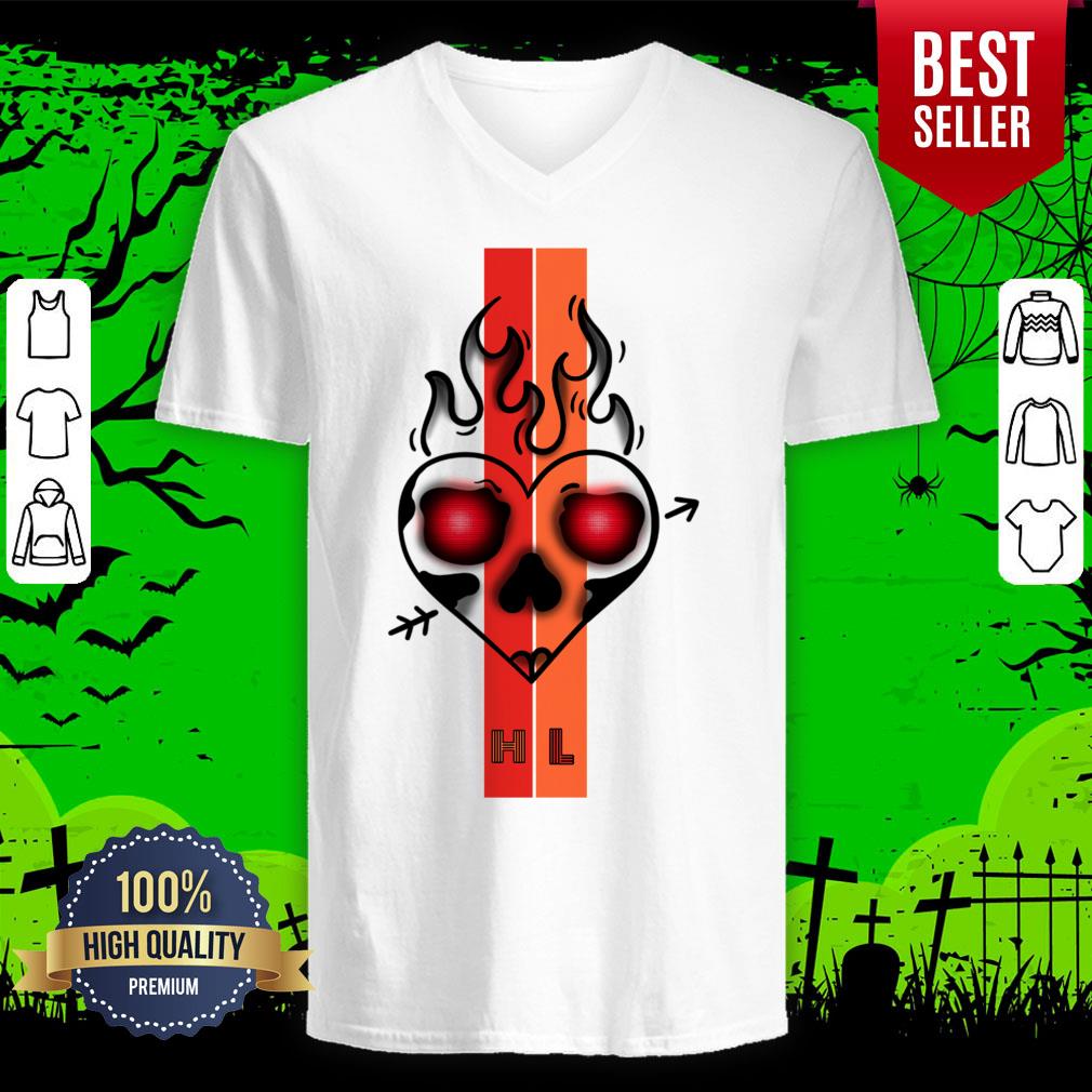 Happy Scary Heart Halloween Day Shirt