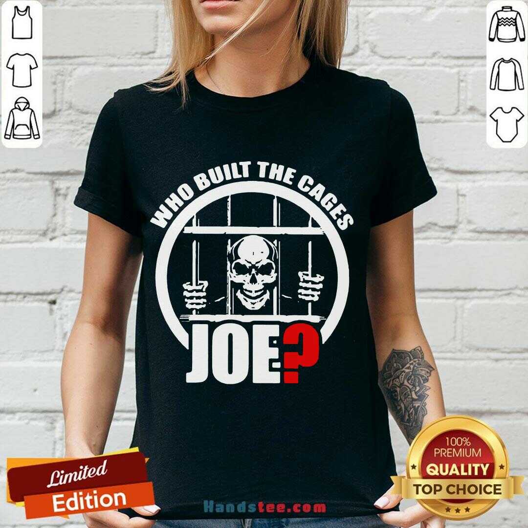 Happy Skull Who Built The Cages Joe Shirt