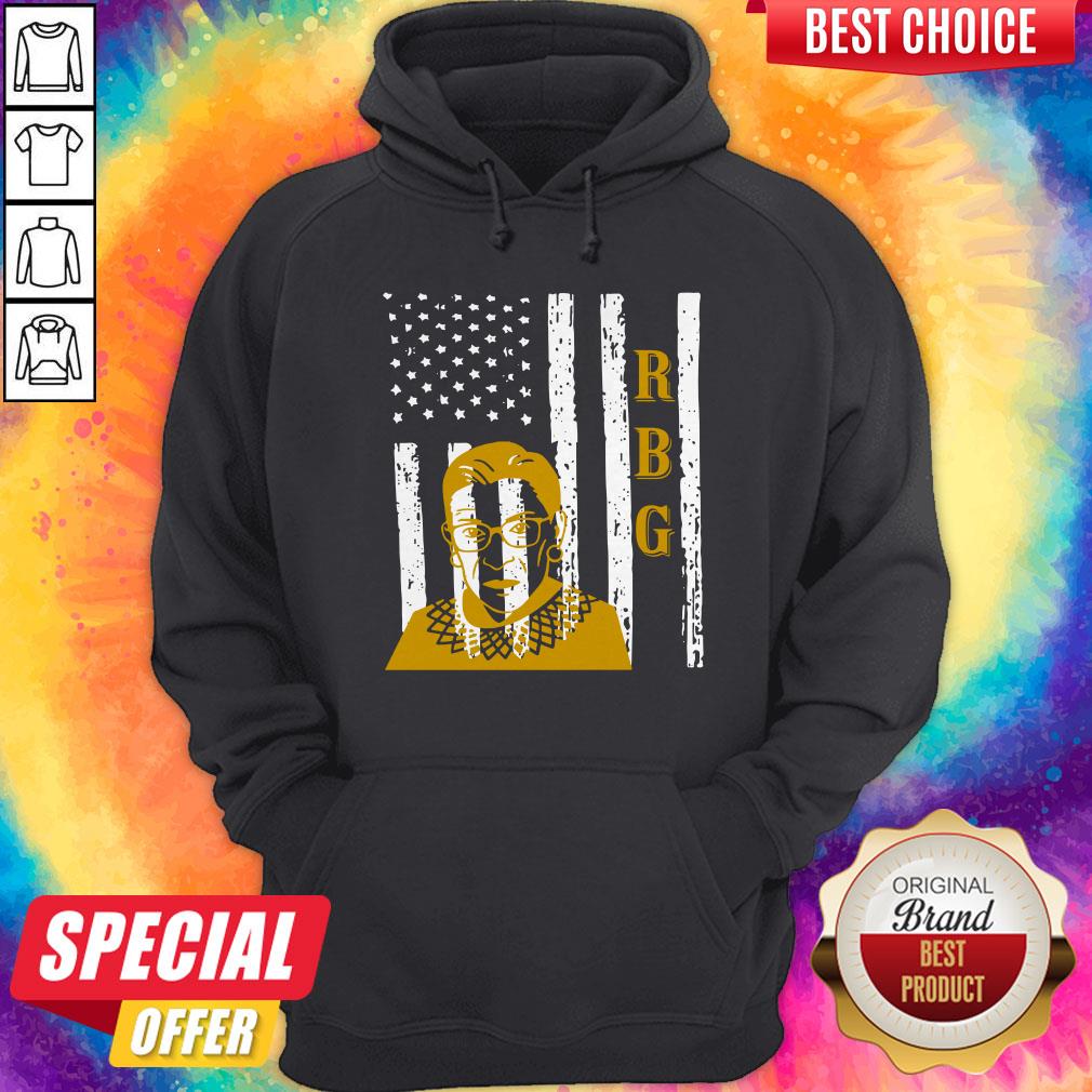 RBG Ruth Bader Ginsburg American Flag Shirt