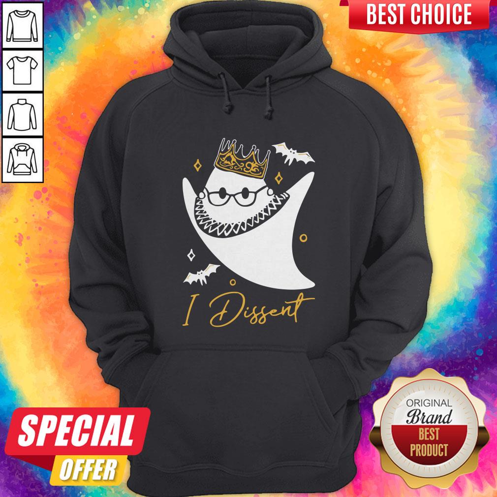 Funny RBG Ghost I Dissent Halloween Shirt