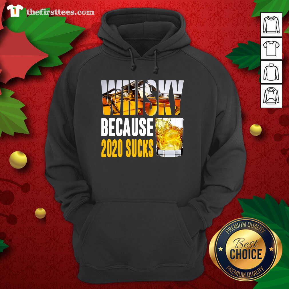 Hot Whisky Because 2020 Sucks Shirt