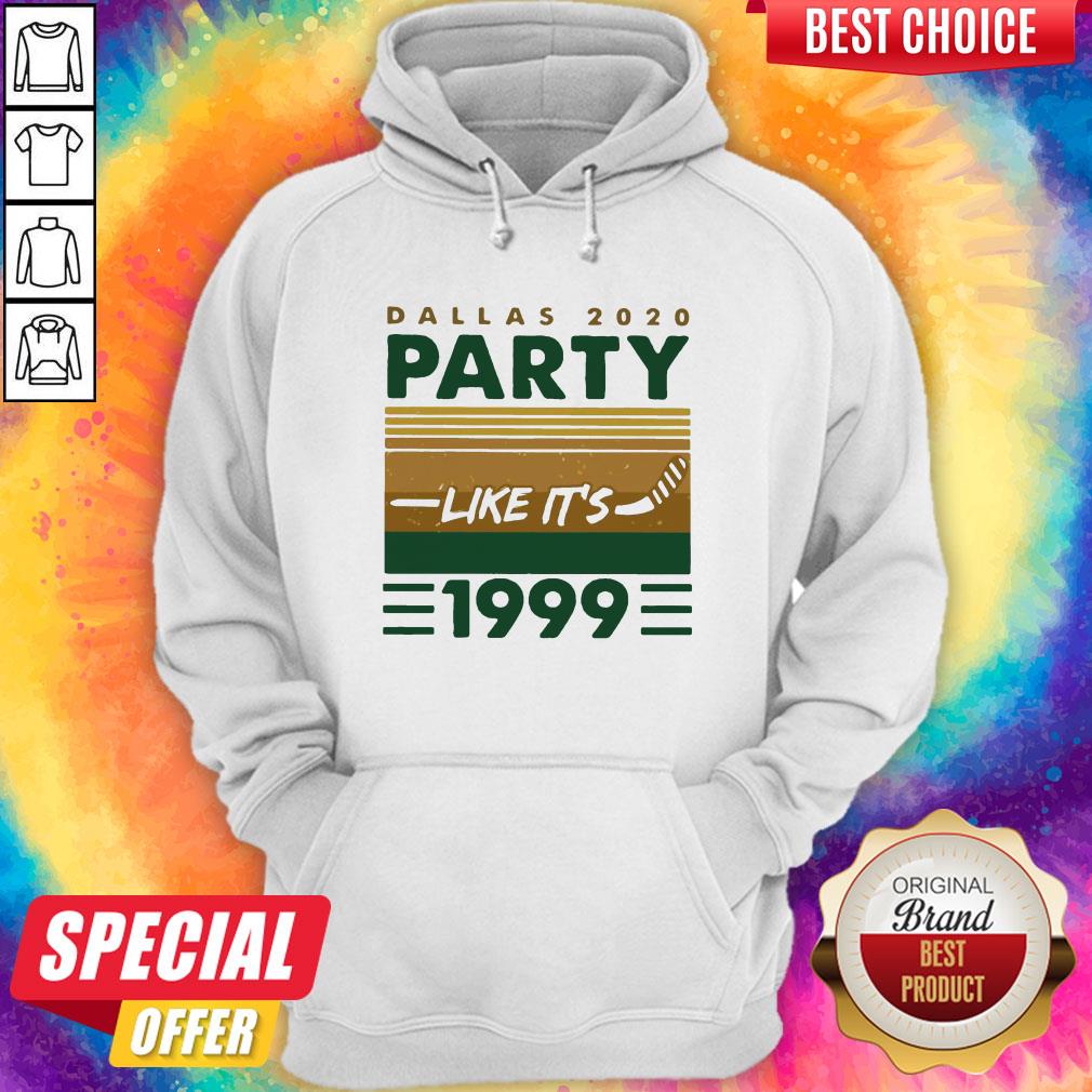 Hockey Dallas 2020 Party Like It's 1999 Vintage Retro Shirt