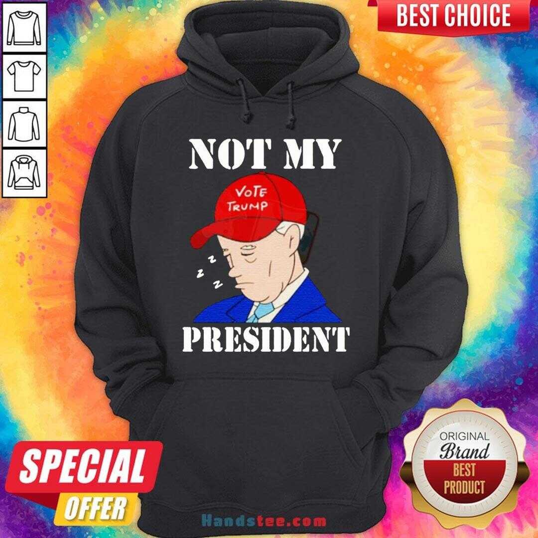 Hot Biden Sleepy Joe Not My President Anti Joe Biden Pro Trump Shirt