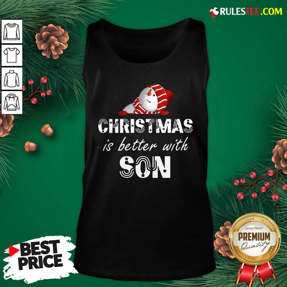 Hot Christmas Is Better With Son Shirt