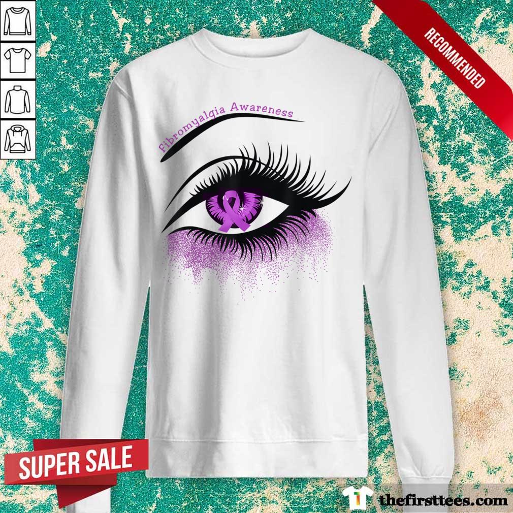 Hot Eyes Fibromyalgia Awareness Shirt