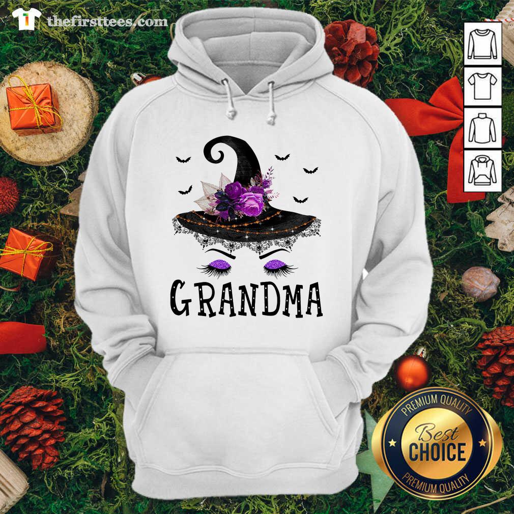 Hot Grandma Witch Hat Halloween Shirt