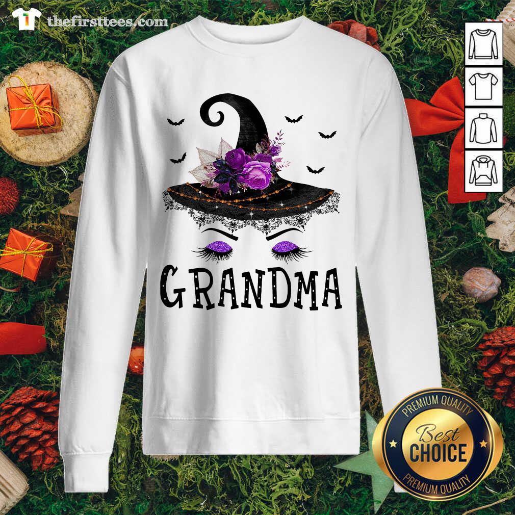 Hot Grandma Witch Hat Halloween Shirt