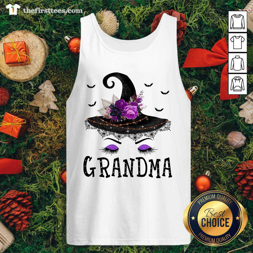 Hot Grandma Witch Hat Halloween Shirt