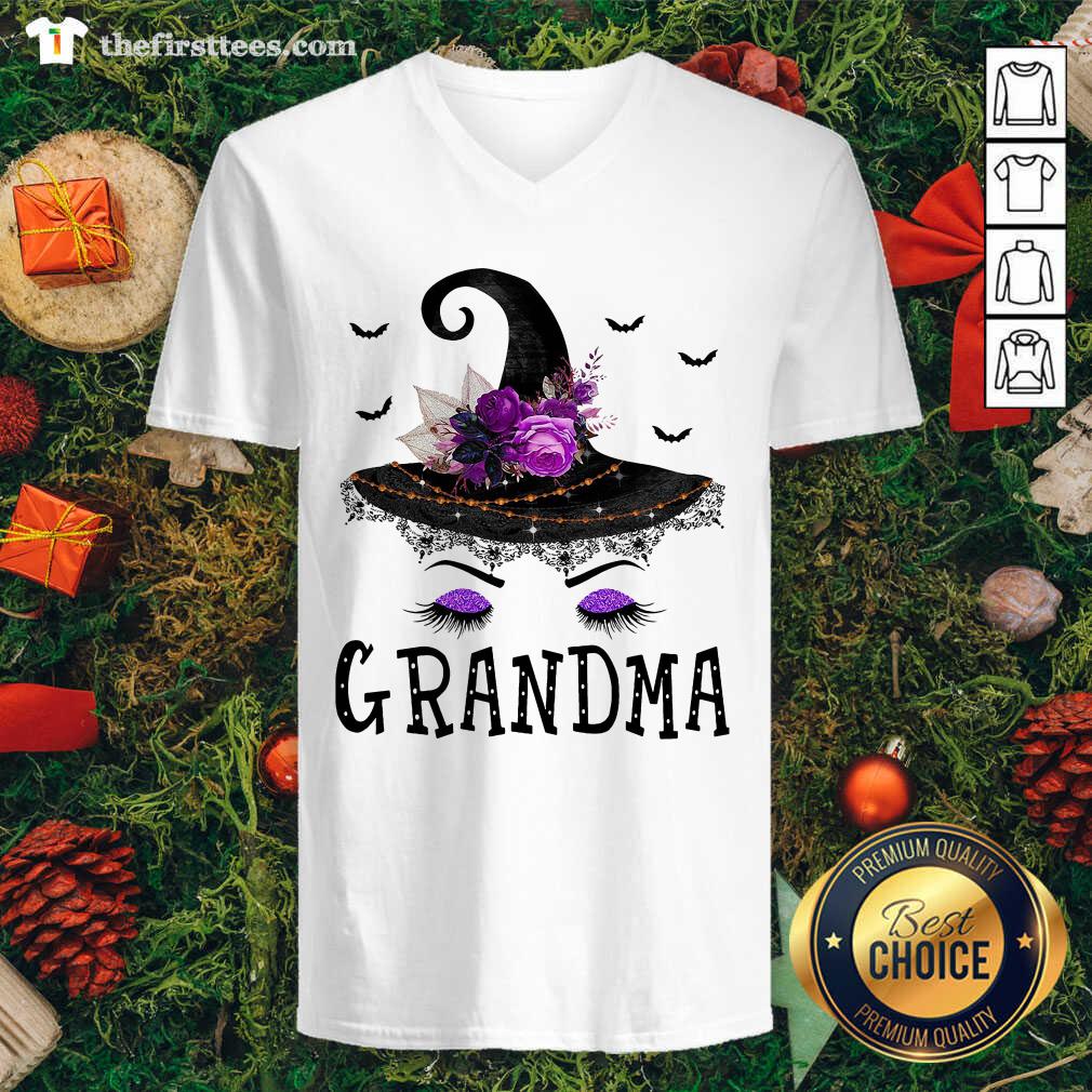 Hot Grandma Witch Hat Halloween Shirt