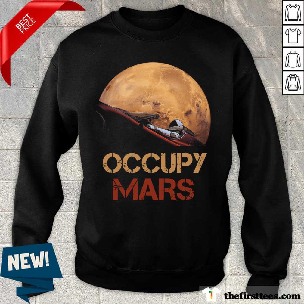 Hot The Occupy Mars Starman Shirt