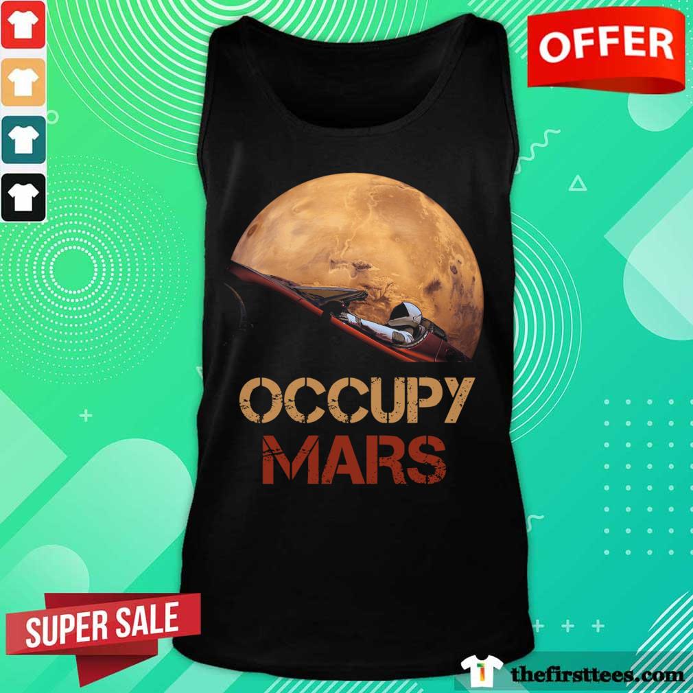 Hot The Occupy Mars Starman Shirt