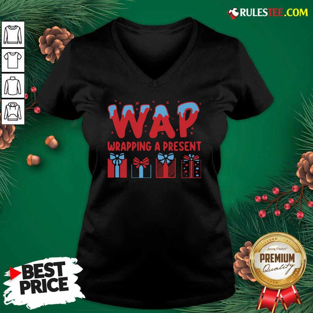 Hot Wap Wrapping A Present Shirt