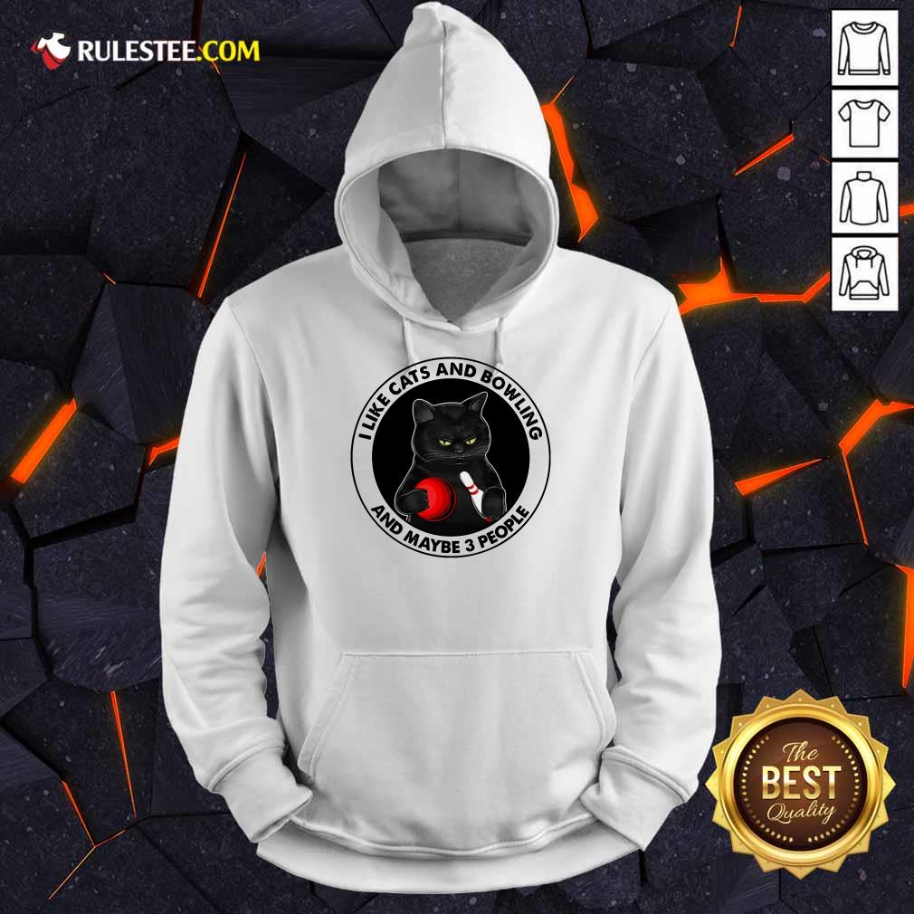 I like Cats And Bowling Shirt