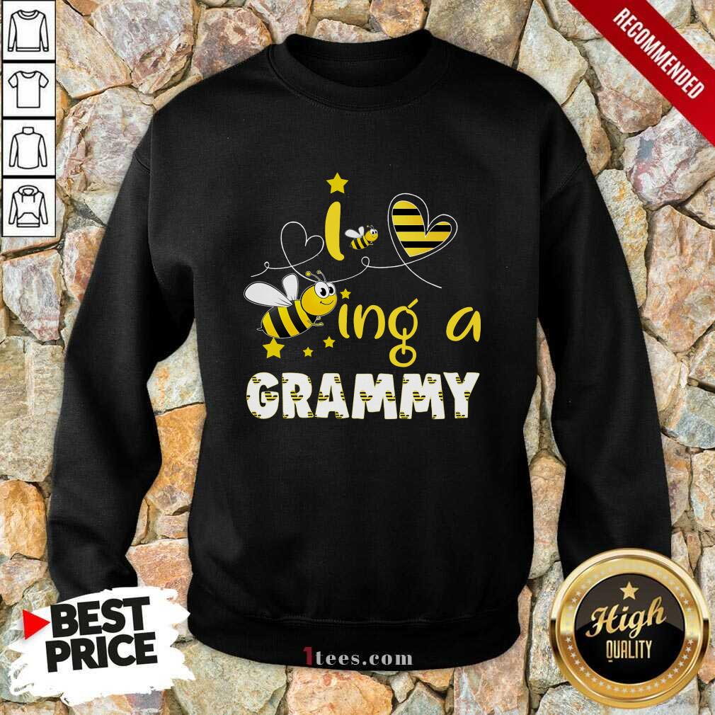 I Love Bee Ing A Grammy Bee Mothers Day Shirt
