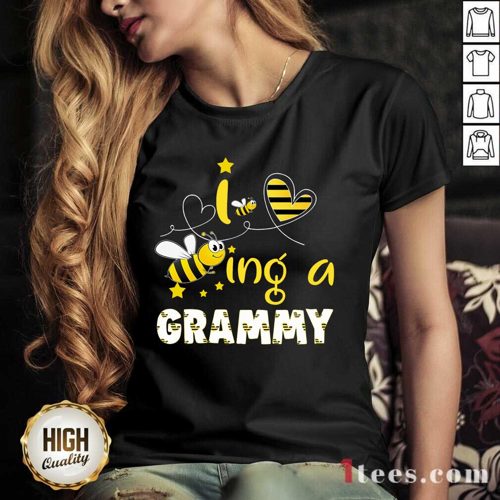 I Love Bee Ing A Grammy Bee Mothers Day Shirt
