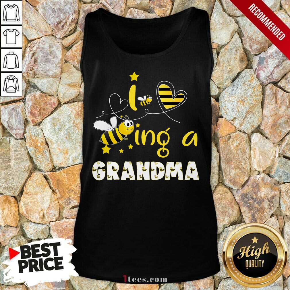 I Love Bee Ing A Grandma Bee Mothers Day Shirt