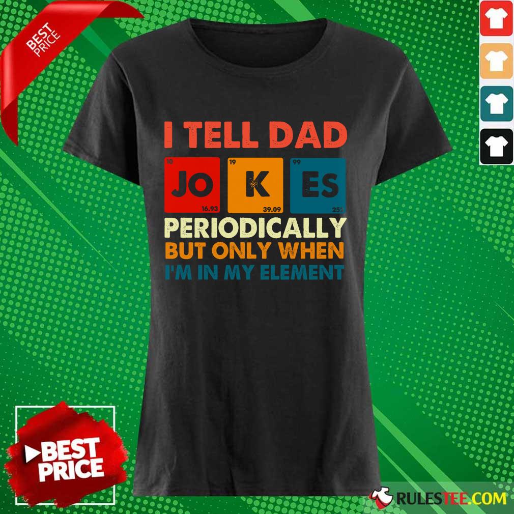 I Tell Dad Jokes Periodically Vintage Shirt