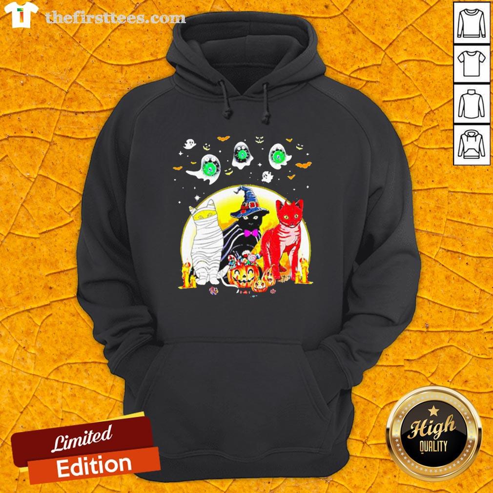 Funny Cat Costume Happy Halloween Shirt