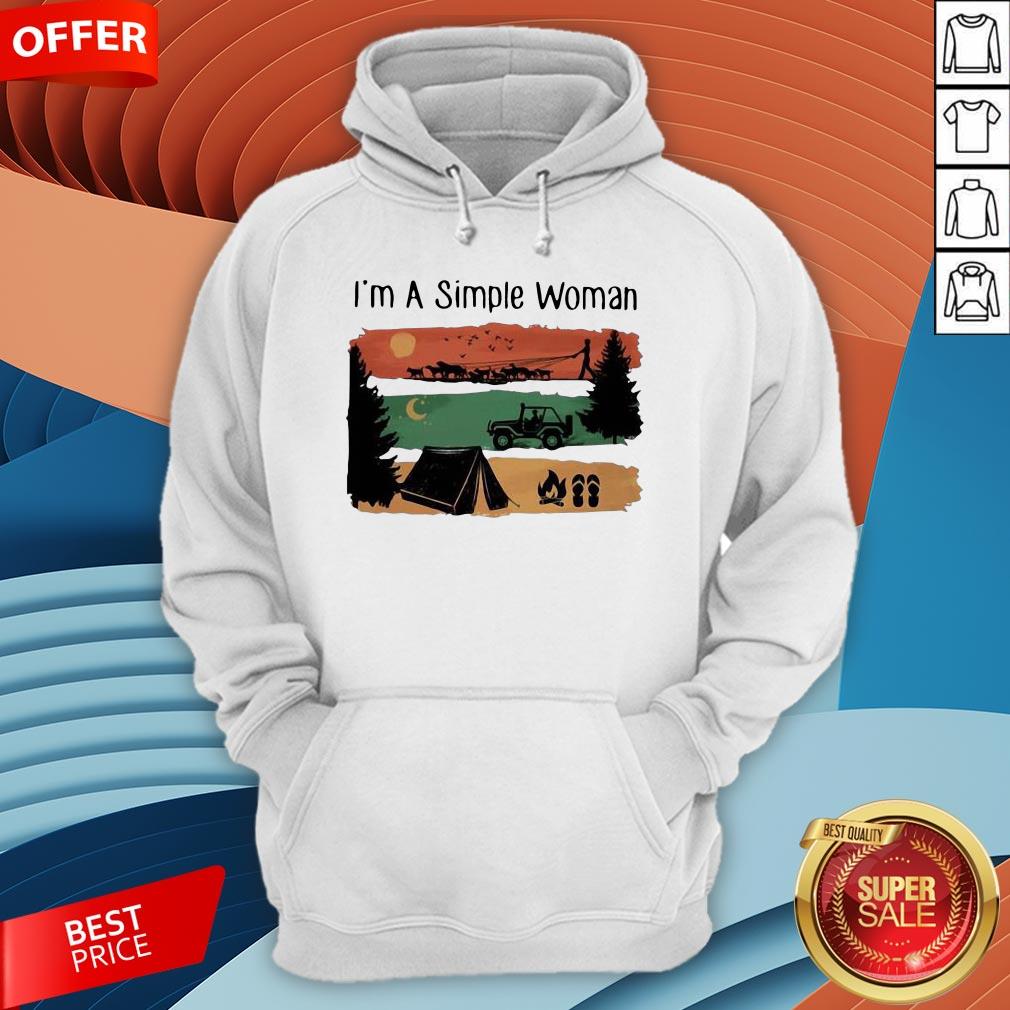 I’m A Simple Woman Love Camping Vintage Shirt