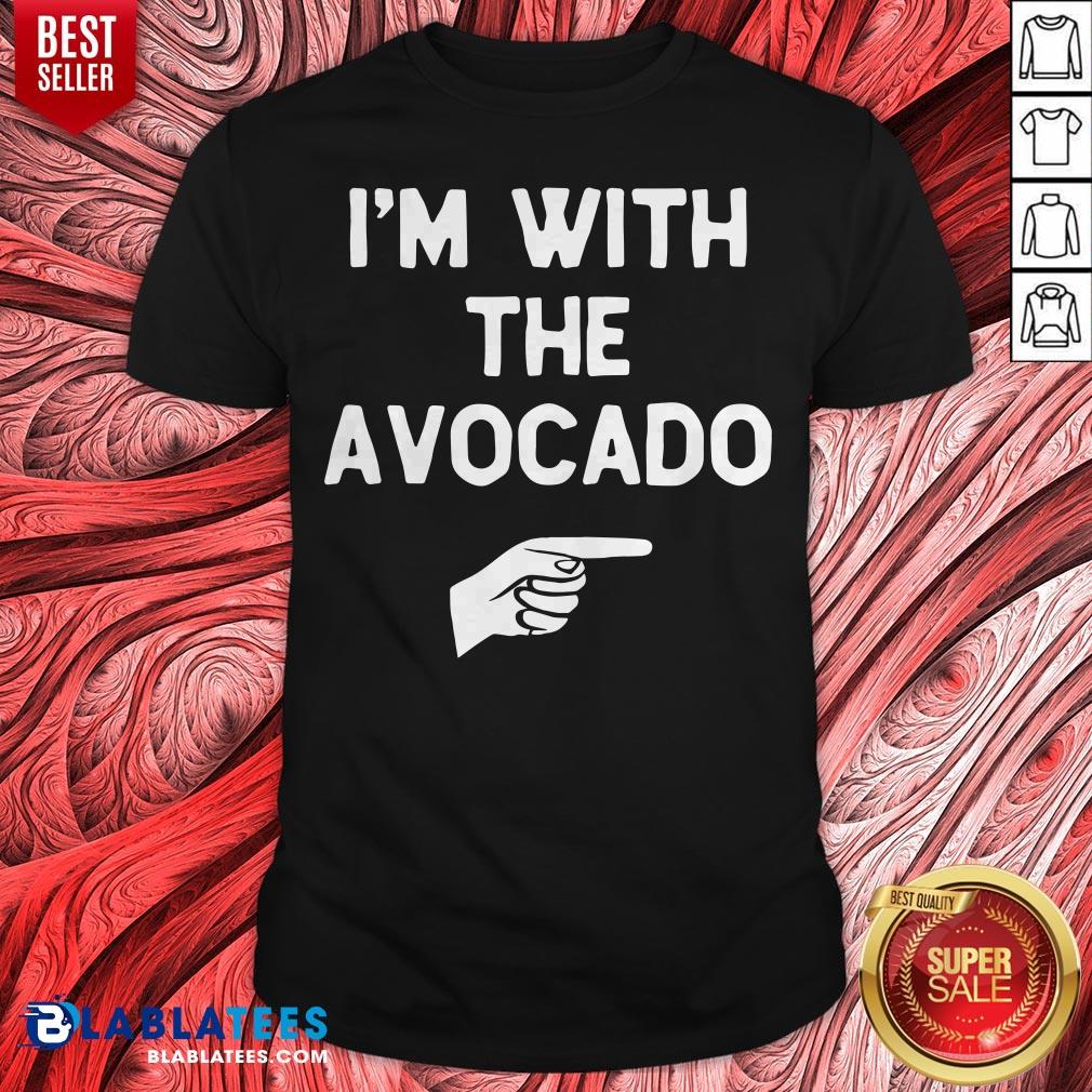 I'm With The Avocado Costume Halloween Matching Shirt