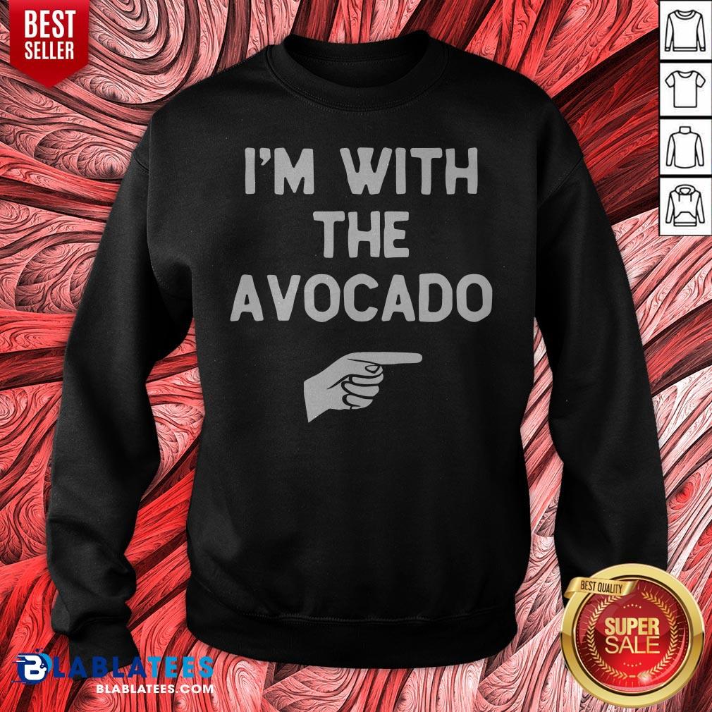 I'm With The Avocado Costume Halloween Matching Shirt